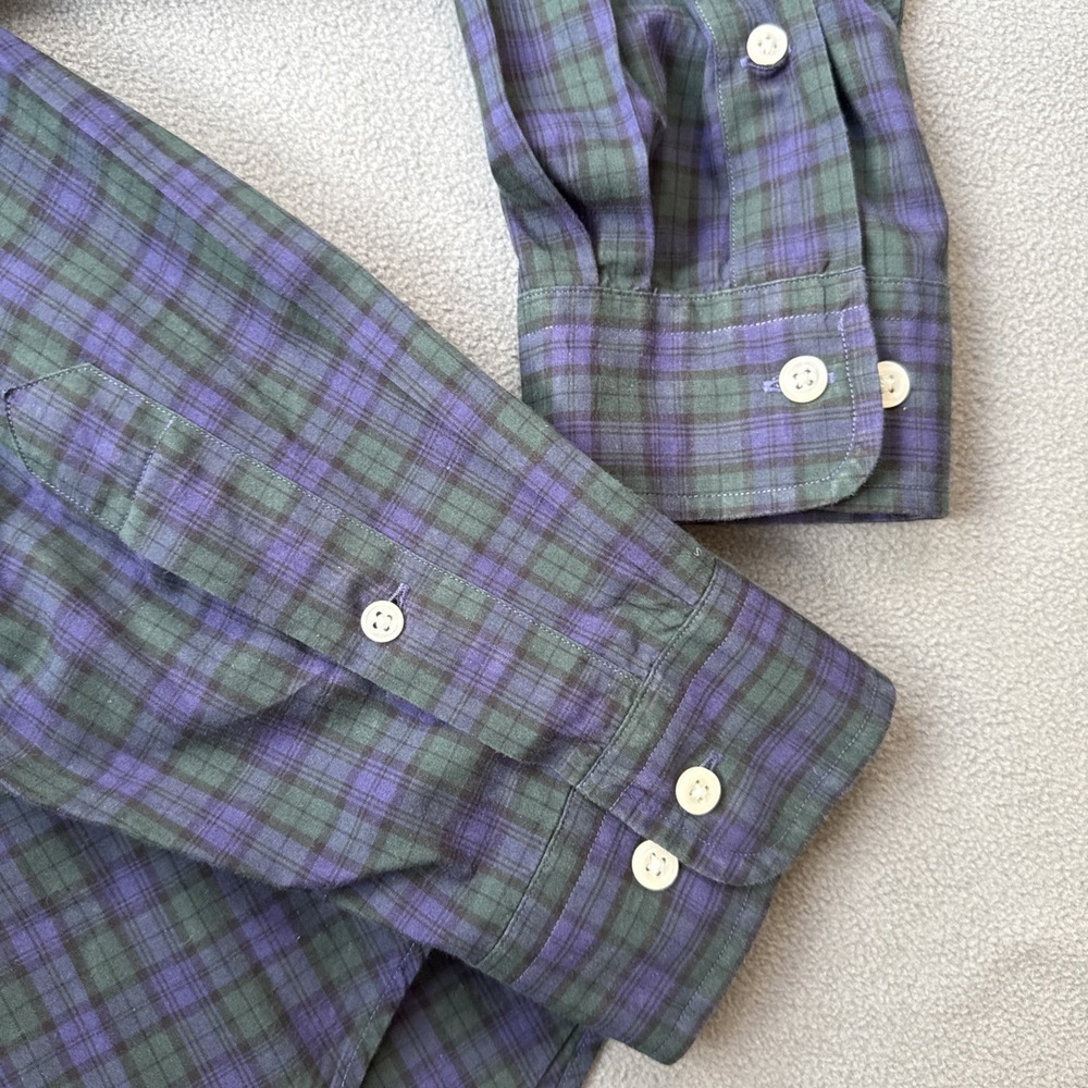 Ralph Lauren Yarmouth Shirt Mens 16 32/33 Classic Long Sleeve Cotton DRY CLEANED - Picture 10 of 10